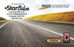 Star Oilco's Pacific Pride corporate fleet card