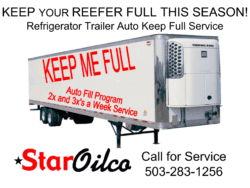Refrigerated trailer fueling. Keep full program.