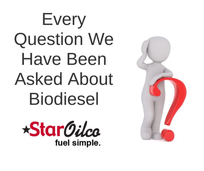 Every Question We Have Been Asked About Bio-diesel