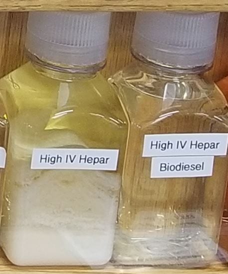 High IV Hepar and Biodiesel